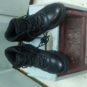 SOLD SOLD "AIR TAC MID STEEL" LADY'S COMBAT/WORK BOOTS..